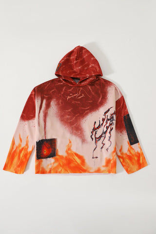 "THIS IS LIFE" ABSTRACT HOODIE - Rastah