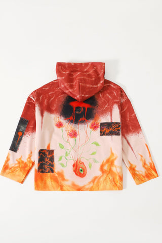 "THIS IS LIFE" ABSTRACT HOODIE - Rastah