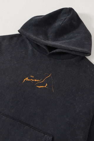 "BRAIN WASH" ACID GREY HOODIE - Rastah