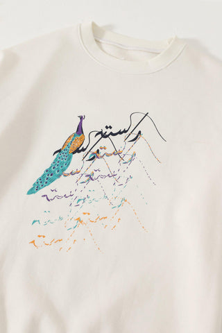"EMPTY HEARTS" CREME SWEATSHIRT - Rastah