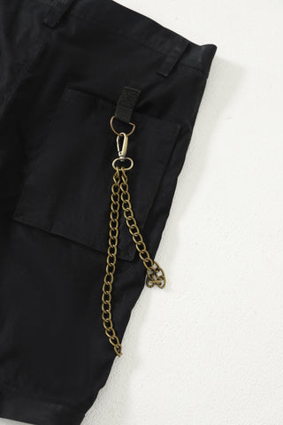 Patchwork cargo pants