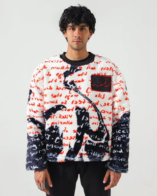 "Songs of delirium" sublimated sweatshirt
