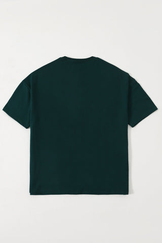 SEA GREEN LOGO T SHIRT - Rastah