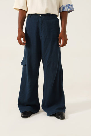 HANDWOVEN FLARED PANTS - Rastah