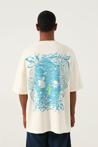 MERA HAAL - BEIGE T-SHIRT - Rastah
