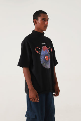 FERTILITY MOCK NECK SHIRT - Rastah