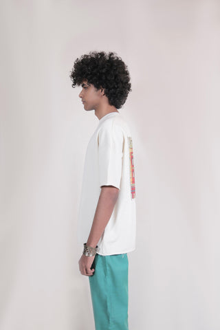 White Patch T-Shirt - Rastah
