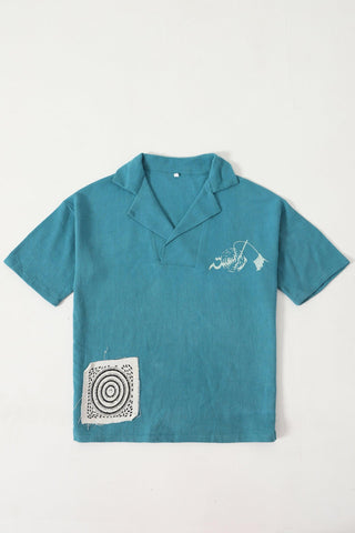 "FOSSIL" HANDWOVEN SHIRT - Rastah
