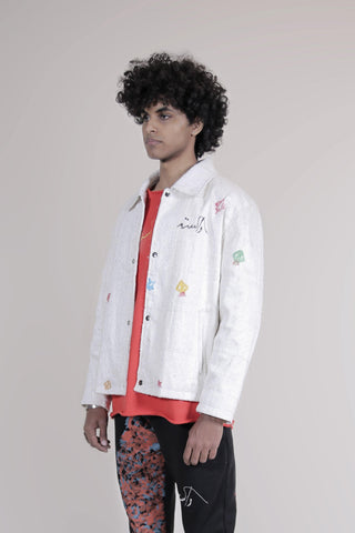 Lahori Raw Silk Jacket - Rastah