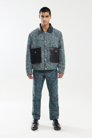 HANDWOVEN TEXTURED TROUSERS - Rastah
