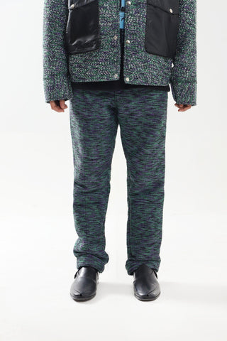 HANDWOVEN TEXTURED TROUSERS - Rastah