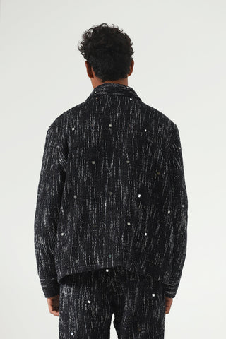 Handwoven mirror jacket