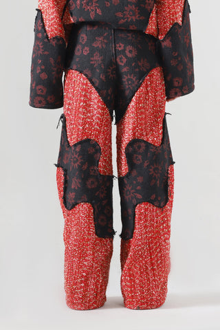 Co-Ord handwoven flared trousers