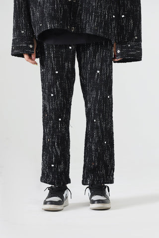 Handwoven mirror trousers