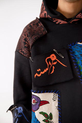 MUTATION BLOCKPRINT HOODIE - Rastah