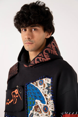 MUTATION BLOCKPRINT HOODIE - Rastah