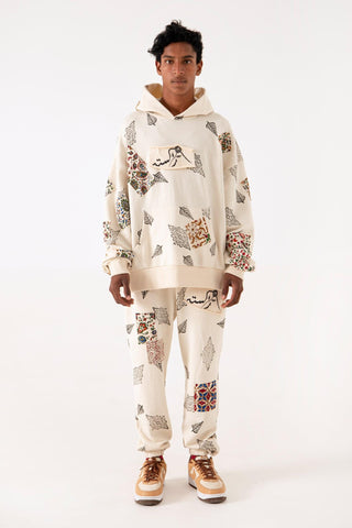 PATCHWORK SWEATPANTS - Rastah