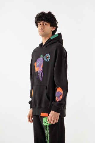 PURE IMAGINATION - BLACK HOODIE - Rastah