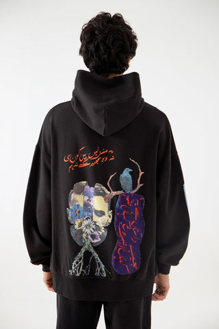 PURE IMAGINATION - BLACK HOODIE - Rastah
