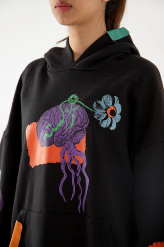 PURE IMAGINATION - BLACK HOODIE - Rastah