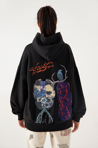 PURE IMAGINATION - BLACK HOODIE - Rastah