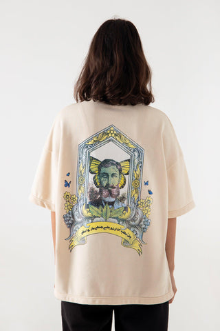 CHAL BULLEYA - BEIGE T-SHIRT - Rastah