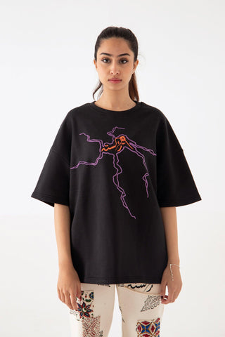 ECHOS OF THE PAST BLACK T-SHIRT - Rastah