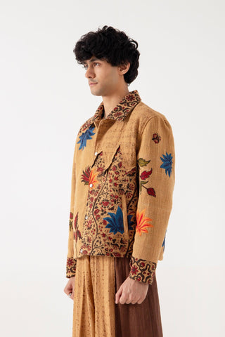 "LAHORE WITH LOVE" EMBROIDERED JACKET - Rastah