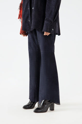 BLUE SUEDE PANTS - Rastah