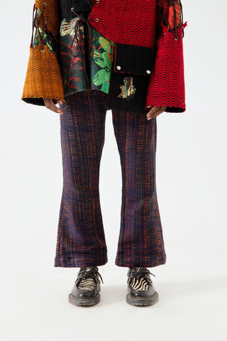 “GENESIS” FLARED KIMONO TROUSERS - Rastah