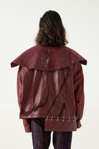 BROWN SHEEP NAPA LEATHER JACKET - Rastah
