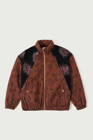 BLOCK PRINTED PUFFER JACKET - Rastah