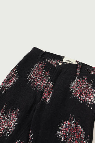 FLORAL WARP PRINT PANTS - Rastah