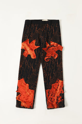 "IDENTITY" HANDWOVEN TROUSERS - Rastah