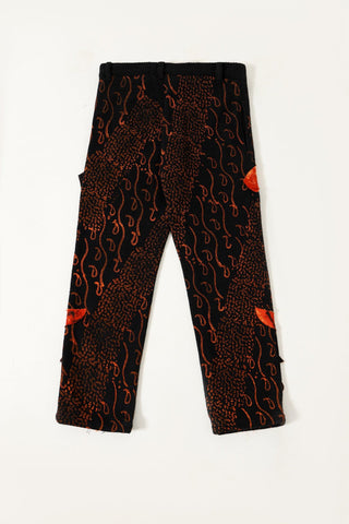 "IDENTITY" HANDWOVEN TROUSERS - Rastah