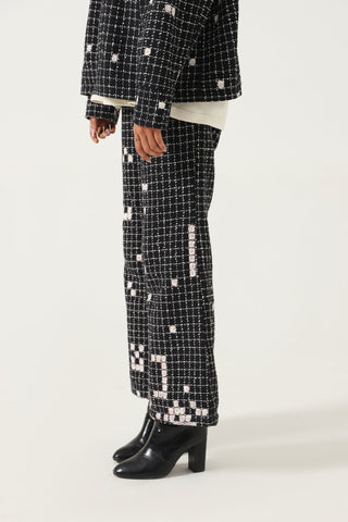 HAND PRINTED TETRIS TROUSERS - Rastah