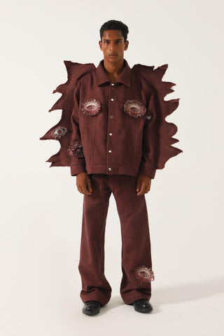 "THE WATCHMAN" DENIM TROUSERS - Rastah