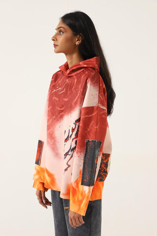 "THIS IS LIFE" ABSTRACT HOODIE - Rastah