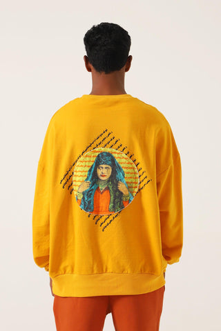 "RAQS E ZANJEER" PRINTED SWEATSHIRT - Rastah