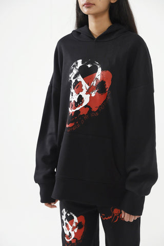 "LOVE POTION" ALYAN KHAN GRAPHIC HOODIE - Rastah