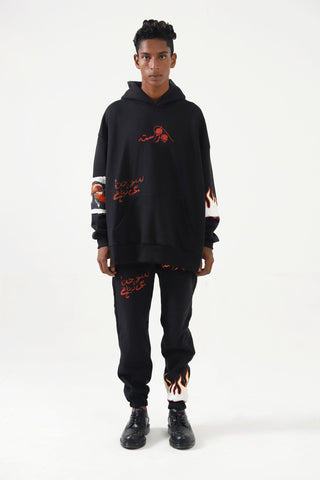 "SOCHTA HI REHTA HAI" HAND PRINTED SWEATPANTS - Rastah