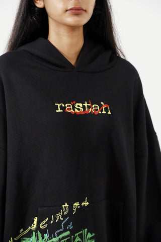 "ALVEENA TURI LAHORE" COLLAB HOODIE - Rastah
