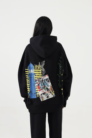 "ALVEENA TURI LAHORE" COLLAB HOODIE - Rastah