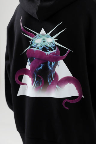 "HANIF NIAZI" PRINTED COLLAB HOODIE - Rastah