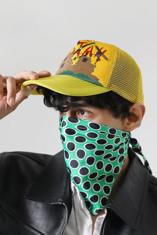 "Kite runner" printed cap