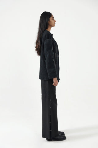 STERLING SILVER NEEDLE APLIQUE JACKET - Rastah