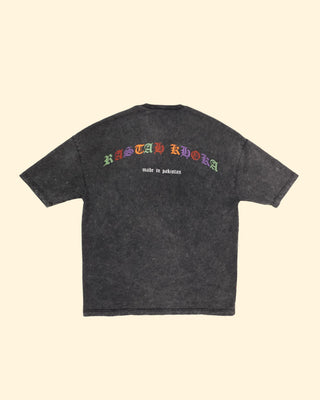 KHOKA ACID WASH T-SHIRT - Rastah
