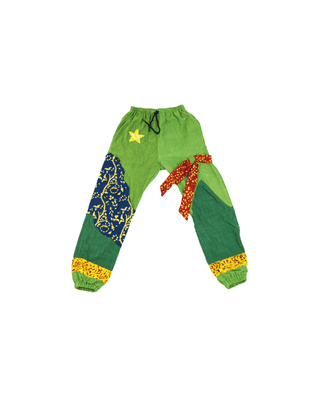 PAKISTAN PANELLED BLOCK PRINT SWEATPANTS - Rastah