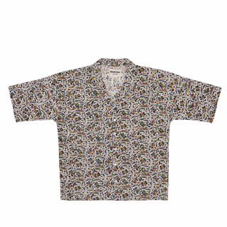 Floral Hand Block Print Shirt - Rastah