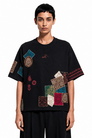 Bazm Patchwork T-Shirt
